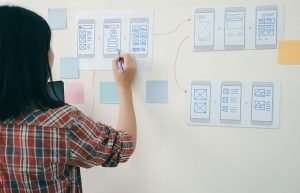 Person Explaining about what is UI UX Design